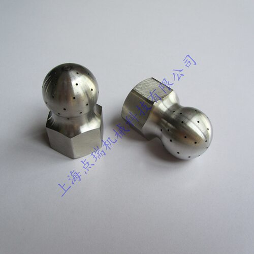 固定式向下240度多孔喷淋球4分6分不锈钢VSM罐体内壁清洗喷嘴喷头