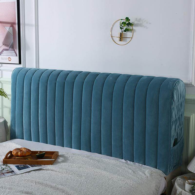 86M0护205款全包2床头罩F768THT7套加新厚软包欧式靠背皮木床防尘