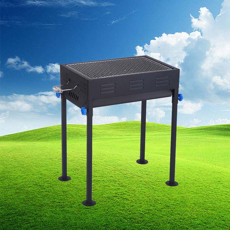 跨境新品户外烧烤炉便携组装多尺寸烧烤炉家庭BBQ地摊烧烤神器