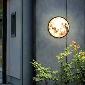 中新式 户外防水壁灯个性 门创月球意灯庭院过道灯别墅阳台大前649