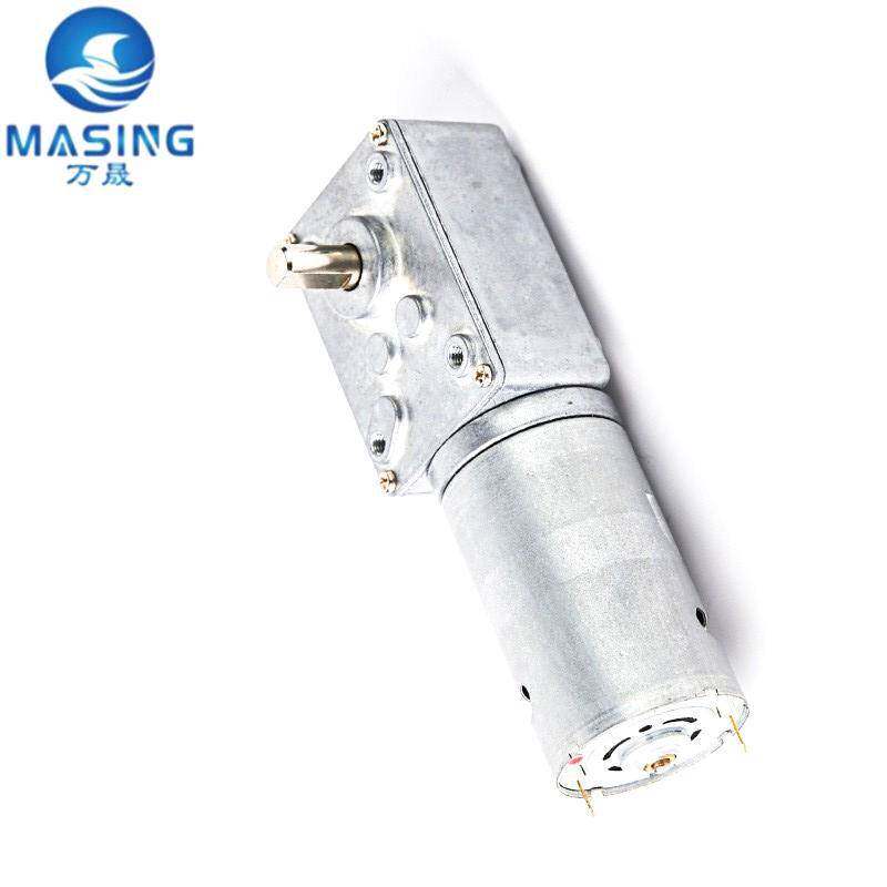 减速箱395马达油烟机电动窗帘40mm蜗轮蜗杆直流微型12v24v电机