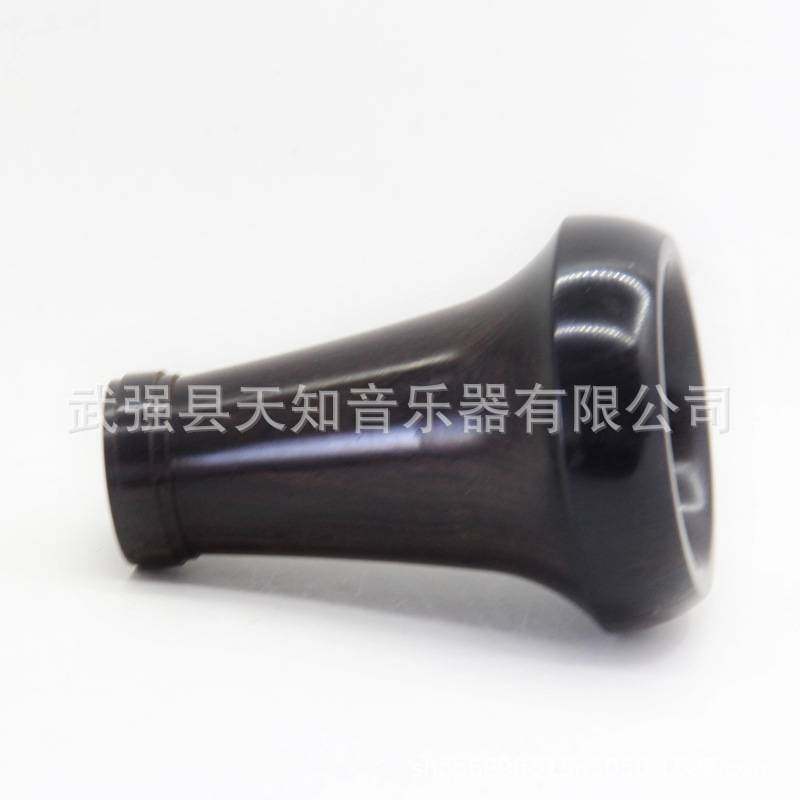 降B调 单簧管 黑管 非洲进口乌木调音管 二节管喇叭口 扬声管配件