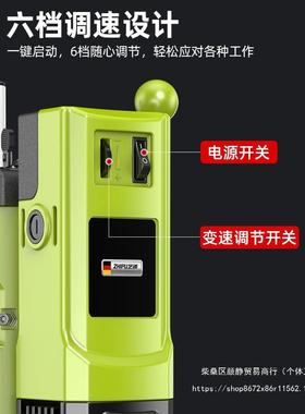 台小型家用220757v大功率工业级钻床铣台床工多功能高精钻度钻作