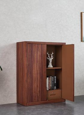 密码件柜保YX-SKZY0密柜能密锁转印木纹色档案资料柜码文保险柜矮