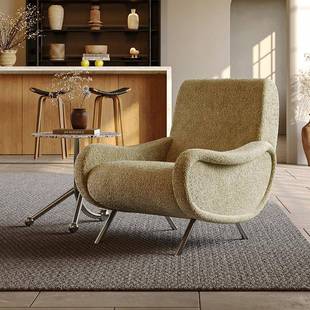 中古手风沙师发椅单人椅民宿客厅阳台休闲椅卧室淑设计573扶椅女