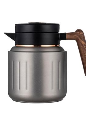 茶水分茶壶9281不锈6钢保温3茶壶焖泡壶大容量家用保温瓶离焖茶水