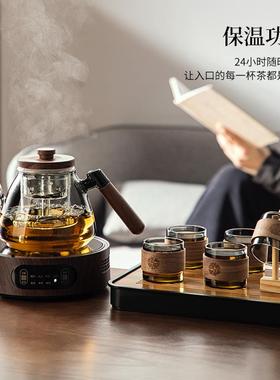 煮茶壶茶一具套装2025新款烧茶电壶热电煮茶体陶炉VPX玻璃泡茶具