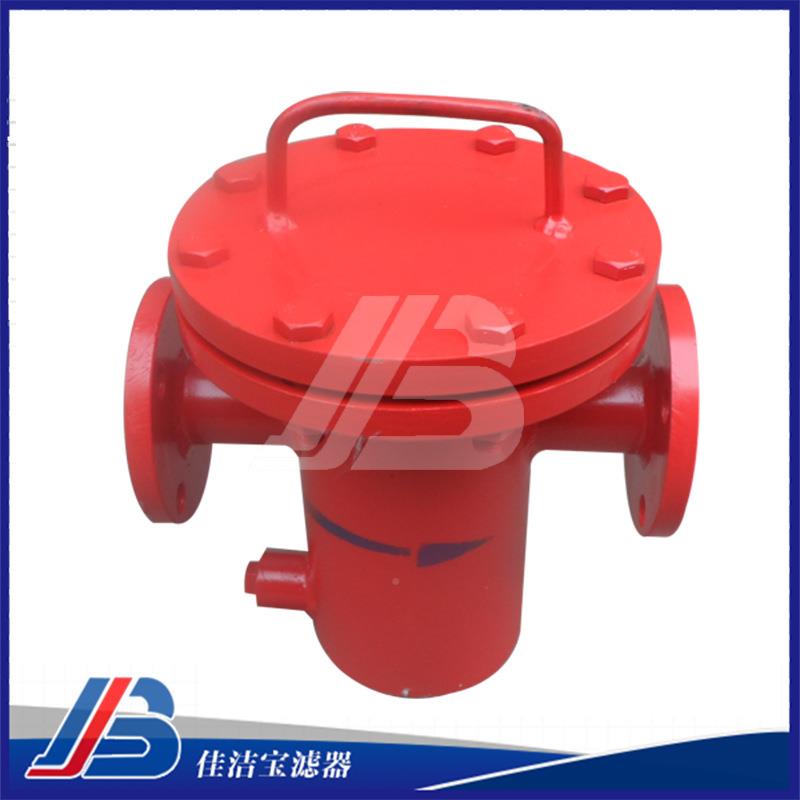 佳宝篮式过N滤器DN25法兰安装直通过滤器不洁锈钢法5兰过滤器D2-7