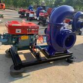 马12寸抽水泵35力柴油机无品牌 混带排涝柴油机流泵排涝12寸柴油