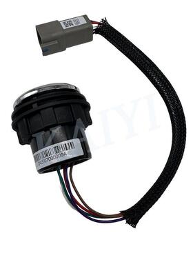 挖机配件三一SY55/7/0/665/5SJT95/215/365一键启动开关/5线