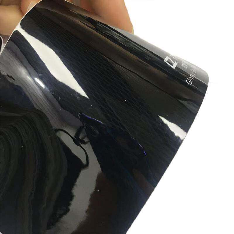 汽车全景天窗膜亮光3层导气亮光黑色改色膜车身贴膜