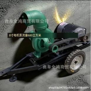 农用柴电动水泵抽水机无堵塞水吸泵厂家274直发油机自污吸水泵