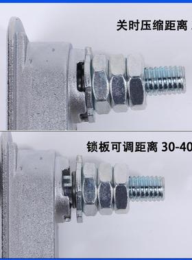 XAX7按压式XAX71MS防水平面锁MS77转1动把手锁2电控箱机柜门备锁