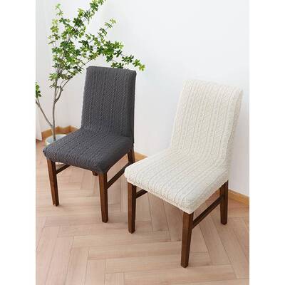 ft弹力椅套餐桌连体椅子套罩电脑F75TTM9M通用凳餐椅椅套家用简子