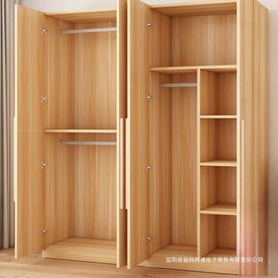 衣家柜000用卧室租房出用经济型木质儿童衣橱工厂直销简易组实装