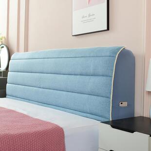 A10L弧厚床头套软包保护套欧式全包形通用床头F76S7JH8罩20加25年