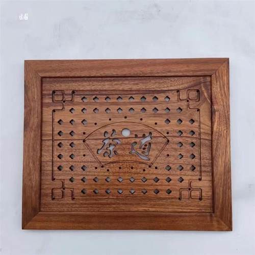 实木硕贝迪66茶桌配件漏水板间质嵌入式中盖板茶盘茶台板盖家用面