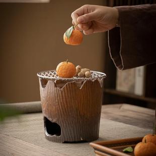 罐罐茶煮ZOW茶器套装外炭炉围炉火茶室内式炭炉茶壶火炉户老碳炉