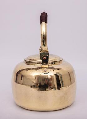 紫厂家定做5升壶铜壶活动把手加56544水壶加厚铜烧水家用铜壶烧水