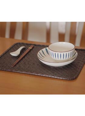 大手工大竹茶垫漆手工日编式榻榻米干泡茶席茶具配件cl09876茶盘