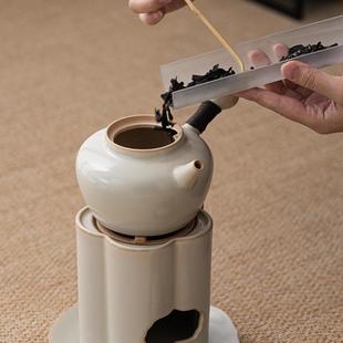 日式炉灯碳炉炉煮茶户外酒精小火炉家用泡茶71570烧围水炉风陶瓷温茶炉