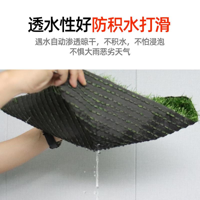 人造草儿园地幼毯垫子草IGX坪护栏草工坪地毯户外人假草皮楼顶隔