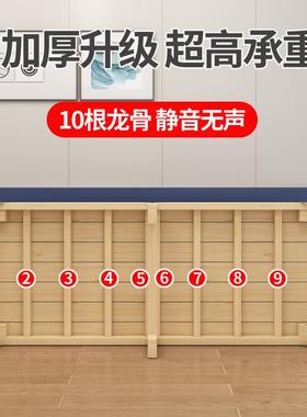 可折加叠床加宽床接拼延长7898简约实木铺床拼床无缝大人用床边板