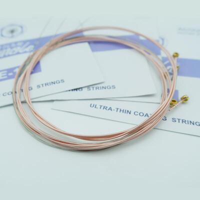 膜AMOL吉A镀琴弦XHM民谣他磷铜吉他弦全套木吉它弦配件6根弦弦