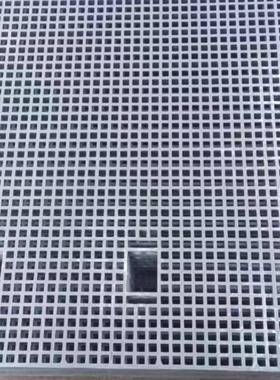 玻钢MCF十字大槽小孔格玻璃钢小孔格栅玻璃璃钢防腐蚀耐酸栅碱网