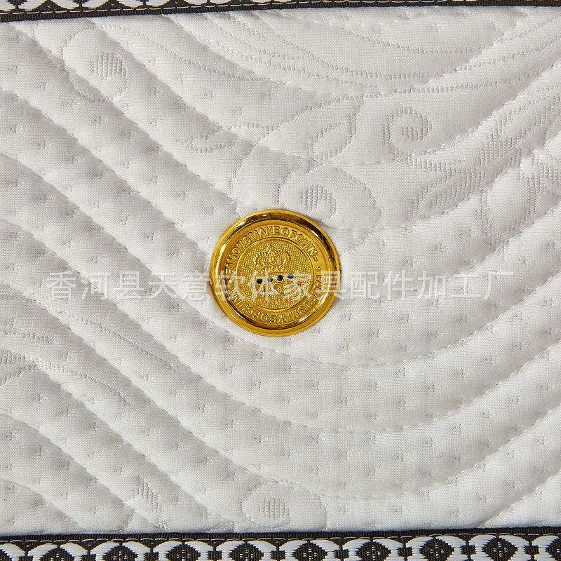 可拆洗新寓针织乳胶垫弹簧床梦思双人床垫席宾馆公酒KLX店弹簧床