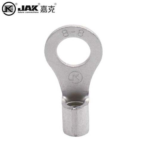 RNB8-8 圆形连接器 O型环形接线鼻国标紫铜 冷压端子 有认证 KST