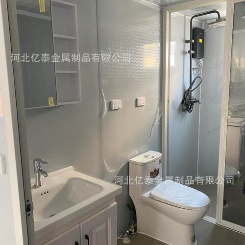 出口双翼折叠拼拓43443房展展翼式集装箱三合一卧室折房快速装扩
