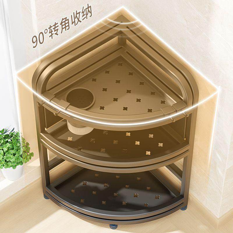 不钢厨房收纳架转角锈三脚架油酱醋HTT多功能家用台面调盐味物料,厨房/烹饪用具,抹布架/厨房清洁收纳架,淘宝优惠券,粉丝福利购,淘宝优惠卷