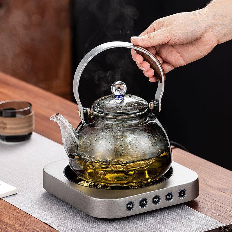 电炉陶煮茶器耐高新玻璃煮茶壶烧水壶围炉煮茶高端款家温用L18养