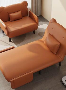 沙发折两用20XDN24床新款小户型沙阳台多功能发懒人儿叠童伸缩折