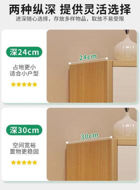 书架物架家落地多层客WFL厅用纳柜子储物柜置靠墙边收书柜靠墙床