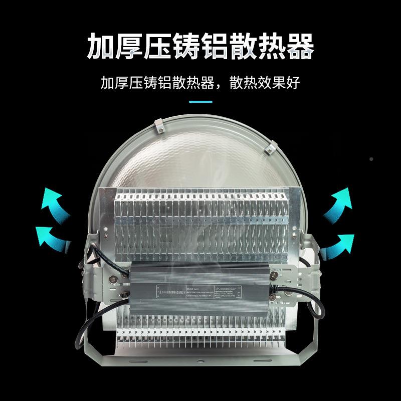 LD鳍片塔吊灯厂车工间照灯室外篮球馆聚光灯摆摊照鳍片明E明灯