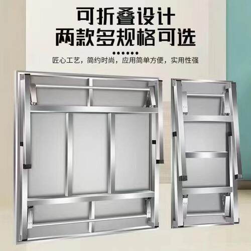 304不锈钢折叠桌烧便式烤桌子DJA户携外摆桌摊商用夜市简易餐小方桌
