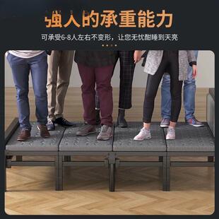 折叠床YJX单人床板1米铁2家用出成人简易床双人床1米5宿舍租房硬