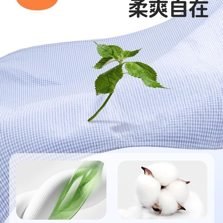ZCO苎棉麻隔尿防垫婴儿水可寸洗大尺床单纯透气儿童隔夜床垫秋冬