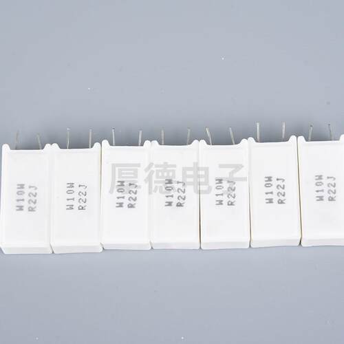 NXY陶瓷无2立式卧式水泥阻绕电线电阻支架感电阻0W30W50W5%厂家