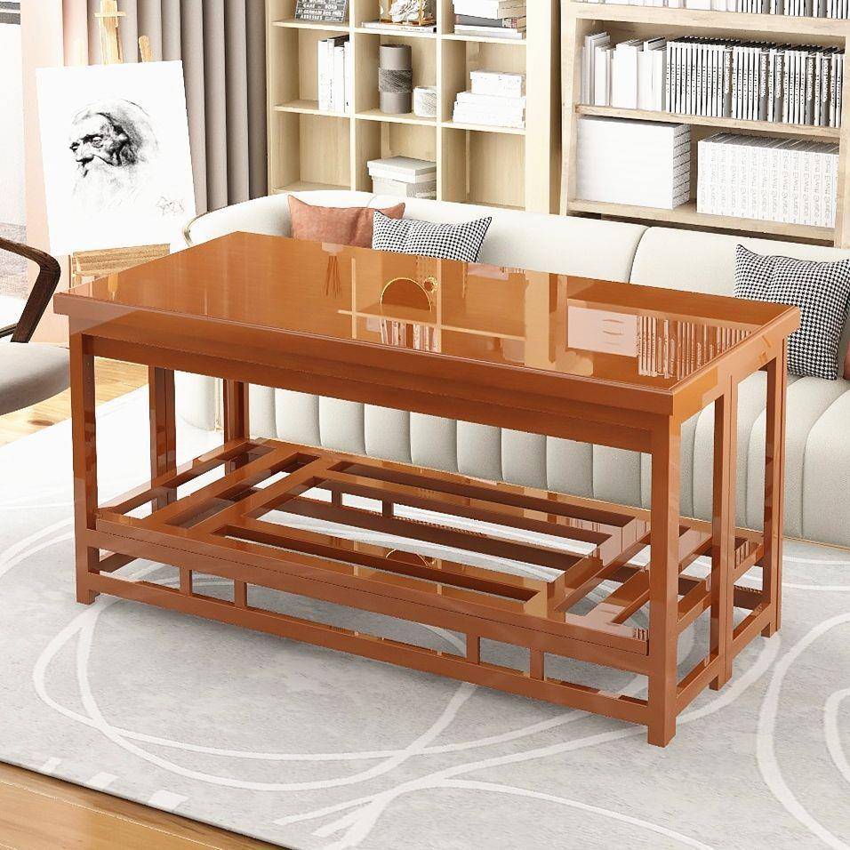 烤火桌烤火架折叠家用取约暖桌子竹00多功能正方形简楠现代冬季茶