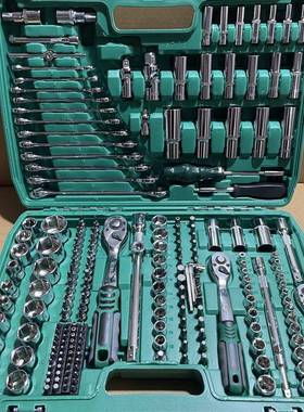 150件套汽工修DNX维具套装套扳手组合工具维修工筒具修车汽车修