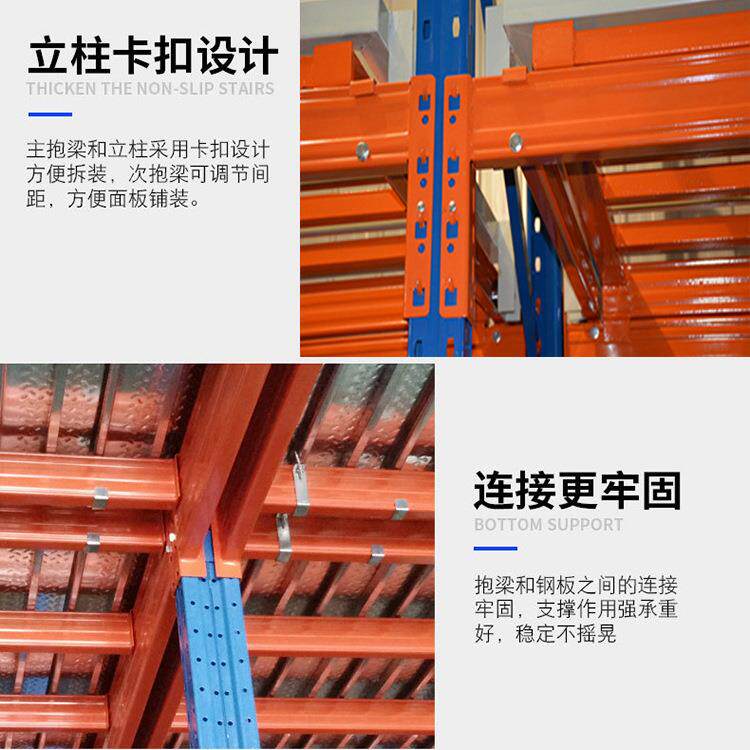 厂房车间仓货库二层阁楼平台架搭货建隔层工字钢阁楼架ltao8061可
