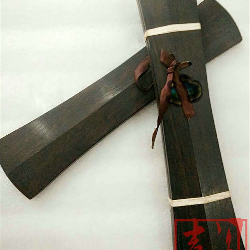 精品乌木黑檀木高音手板三块x板 响板 高低音快板戏剧鼓板 云板