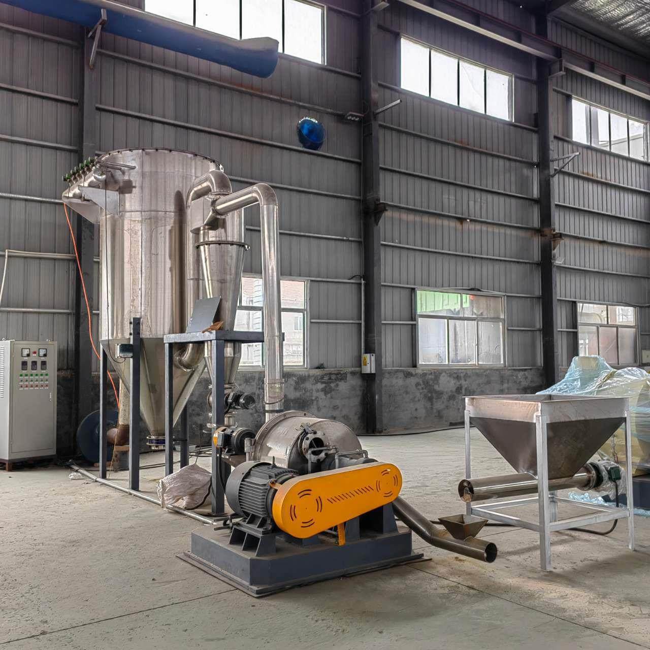 颜料超微粉碎机超细粉体分级机设备厂家供应流化床气流粉碎机