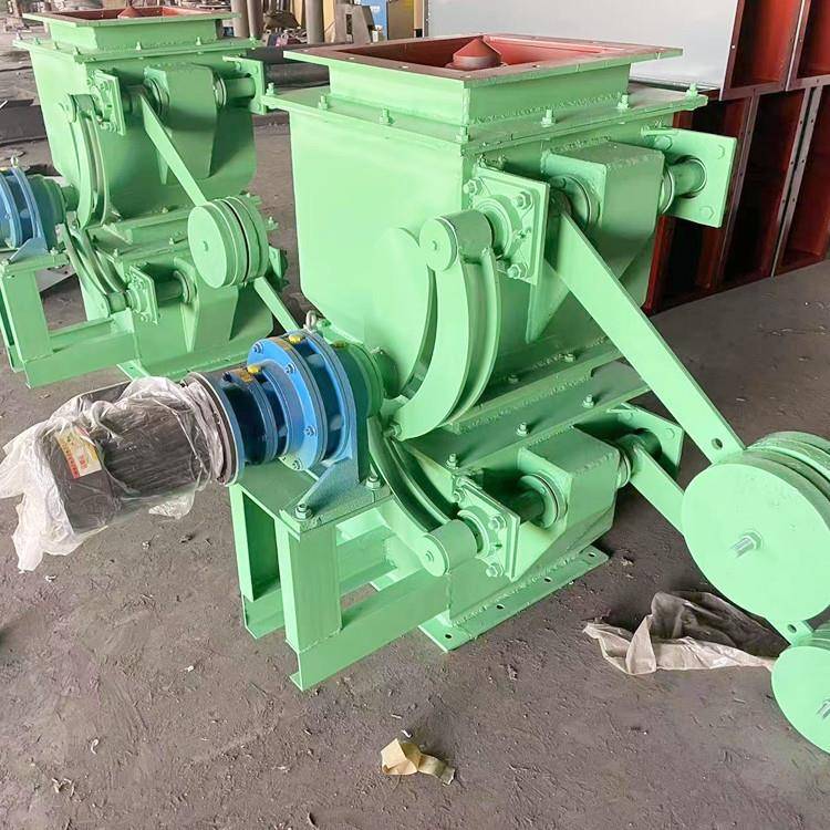 双层重锤翻板阀400*400电动重锤翻板阀手动翻板重锤卸灰锁风阀