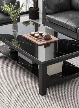 钢化玻璃茶几客厅家用小型阳台小桌202子NAA5新款轻感茶户桌奢子