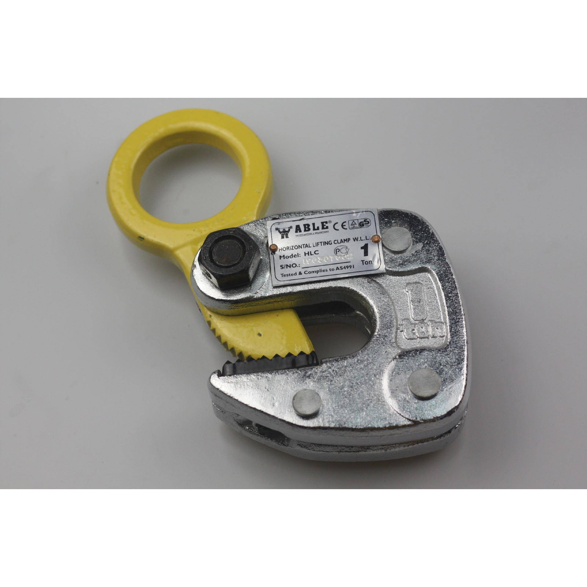 铁模锻横吊HLC型钢板钳起重HLC板夹钳HLCT横吊钳12T3T