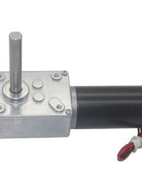 5840-31ZY直流涡轮蜗杆减速电机 自锁力强 直流电机 51MM长轴电机